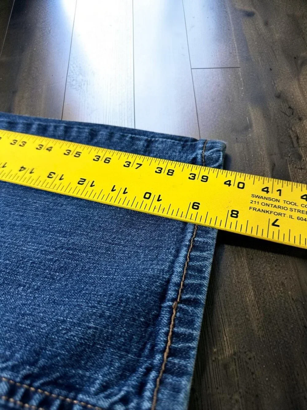 Levi’s 559 Jeans Men’s 38x30 Blue Solid Relaxed Y2K